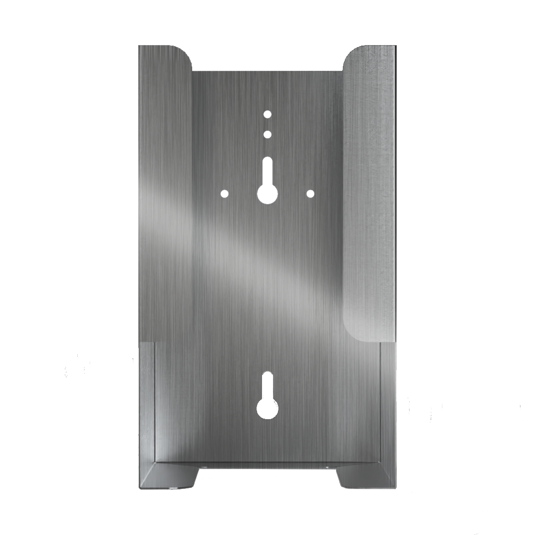 Scrub Brush Dispenser-Single-Stainless Steel