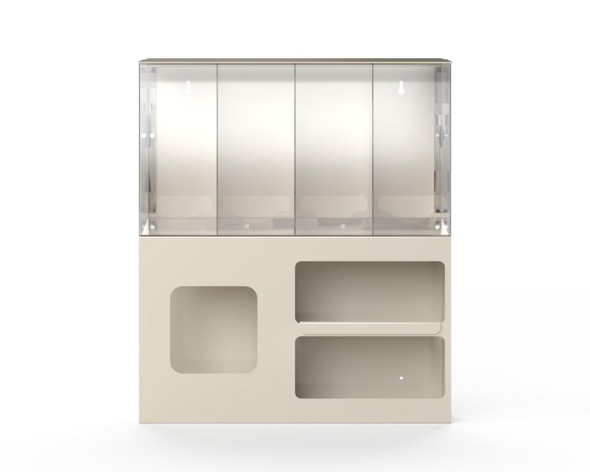 Protective Wear Organizer-Surgical-ABS-Beige