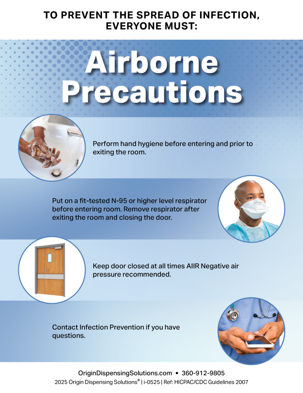 Isolation Signs – ORIGIN Dispensing Solutions