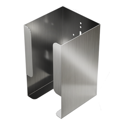 Scrub Brush Dispenser-Single-Stainless Steel