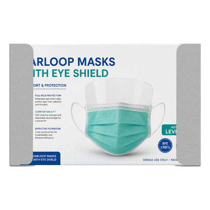 Mask Dispenser-Single- FaceShield-XL- ABS-Beige