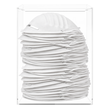 Mask Dispenser-Bulk-Cone Style-PETG-Clear