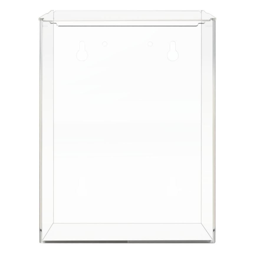 Mask Dispenser-Bulk-Cone Style-PETG-Clear