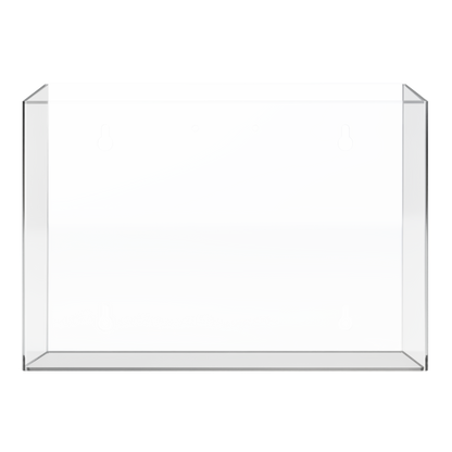 Mask Dispenser-Bulk-No Lid-Faceshield Style-PETG-Clear