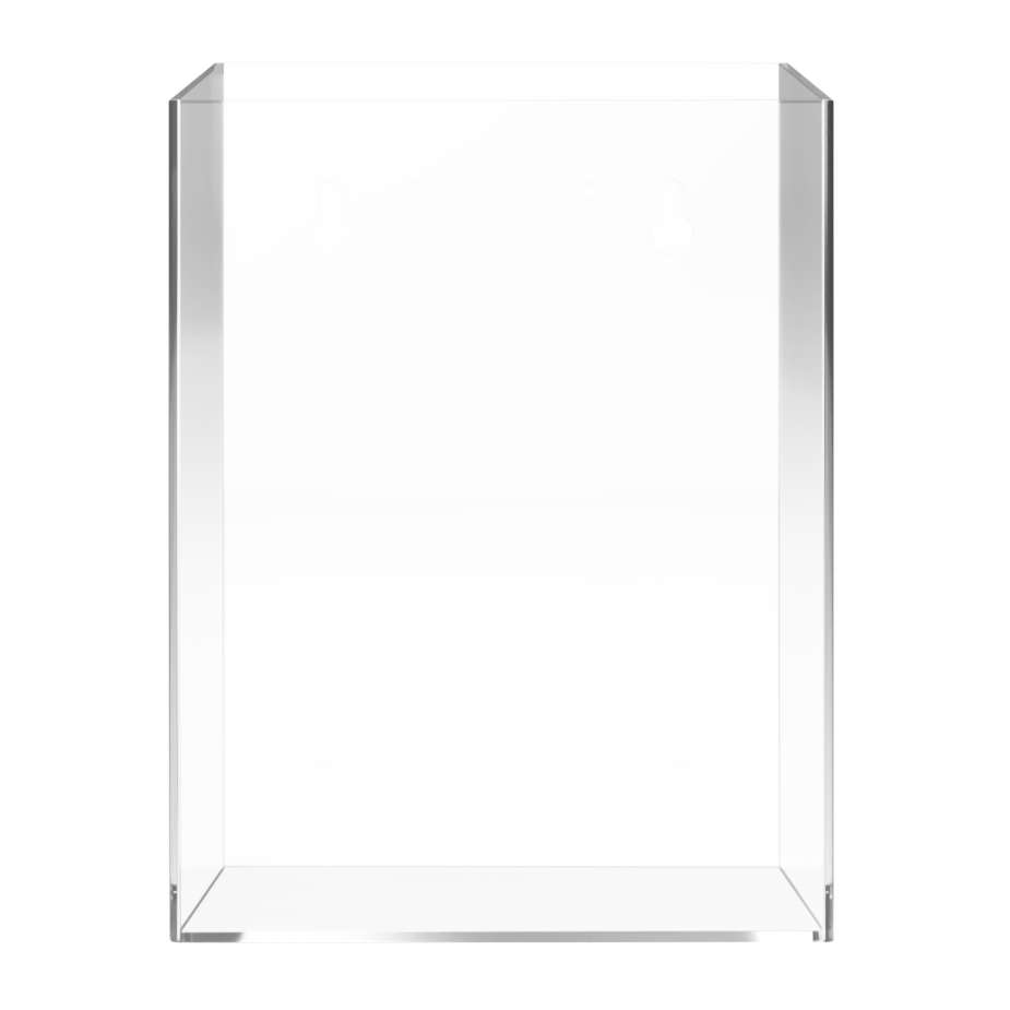 Mask Dispenser-Cone Style-PETG-Clear