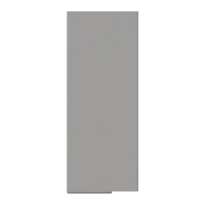 Glove Dispenser, Quad, Beige ABS plastic, wall mount, divided. Hourglass cutouts for dispensing, empty, right side