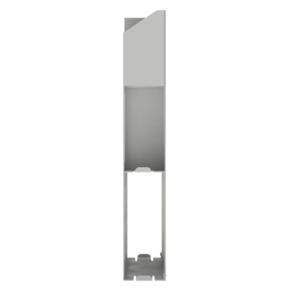 Protective Wear Organizer, ABS Plastic, empty, right side view.
